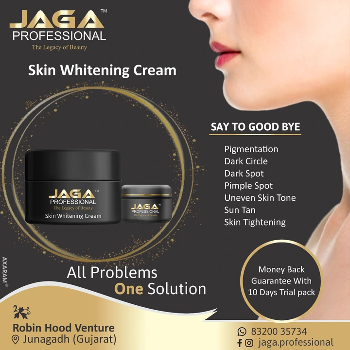 Jaga professional skin whitening cream uploaded by business on 4/9/2023