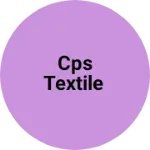 Business logo of Cps textile