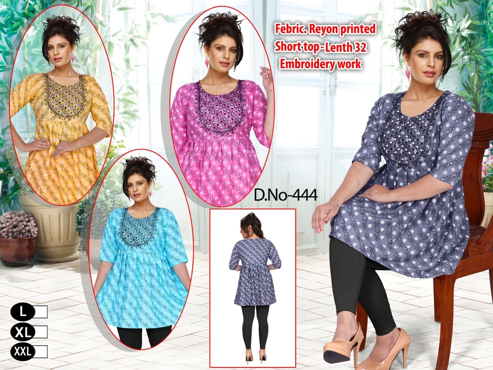 Tunic Kurtis  uploaded by Guru kripa textiles on 4/9/2023