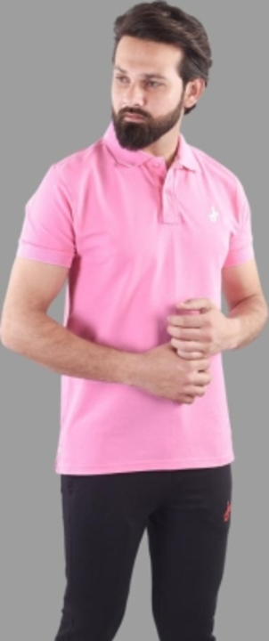 Post image Printed Men Pink T-Shirt
Color :Pink
Type :Polo Neck
Sleeve :Half Sleeve
Fit :Regular
Fabric :Pure Cotton.                                            Price: 500