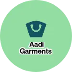 Business logo of Aadi Garments
