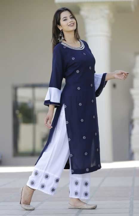 Kurti With Plazo uploaded by business on 3/3/2021