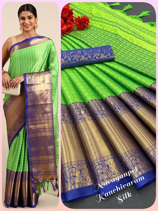 🍂🍃🍂🍃🍂🍃🍂🍃🍂     

*Fabric*: Aura Cotton Silk with Broad contrast jacquard work border with Ja uploaded by Maa Arbuda saree on 4/9/2023