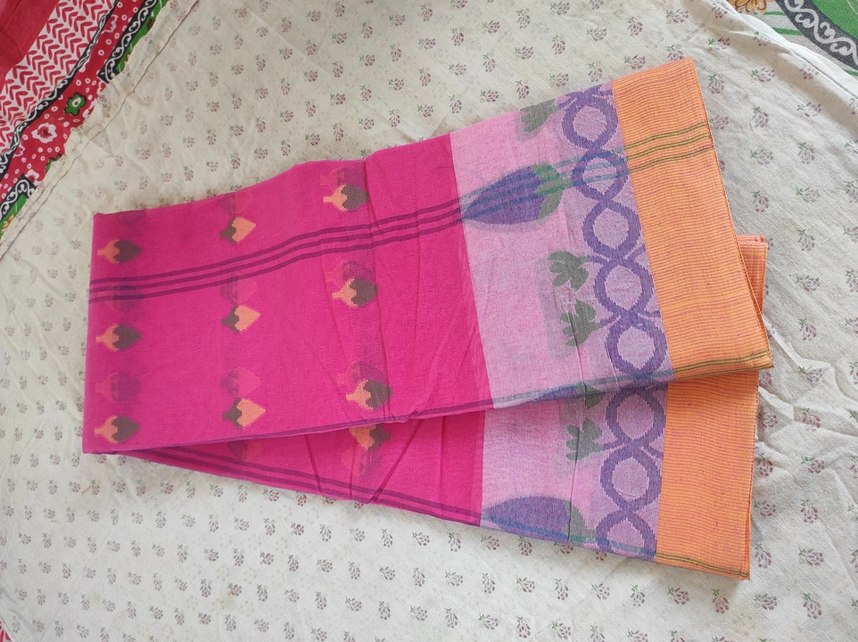 Taant cotton saree uploaded by RAMAKRISHNA TEXTILE on 5/29/2024