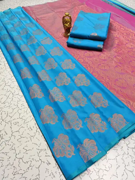 Soft silk sarees uploaded by business on 4/9/2023