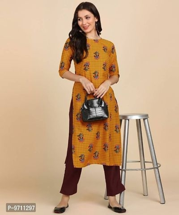 Kurti Pant Set for Women - Crepe Long Straight Printed Kurta with Pant

Size: 
S
M
L
XL
2XL

 Color: uploaded by Digital marketing shop on 4/9/2023