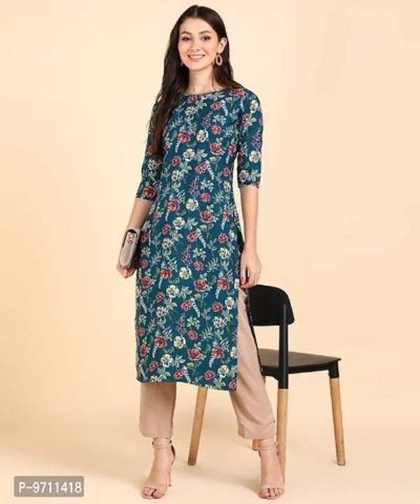 Kurti Pant Set for Women - Crepe Long Straight Printed Kurta with Pant

Size: 
S
M
L
XL
2XL

 Color: uploaded by Digital marketing shop on 4/9/2023