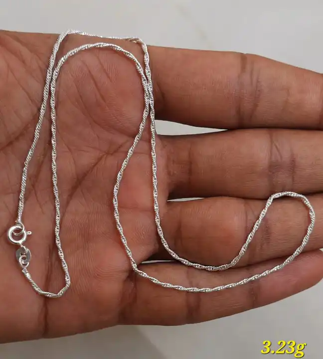 Silver chains  uploaded by The Flint gems on 4/9/2023