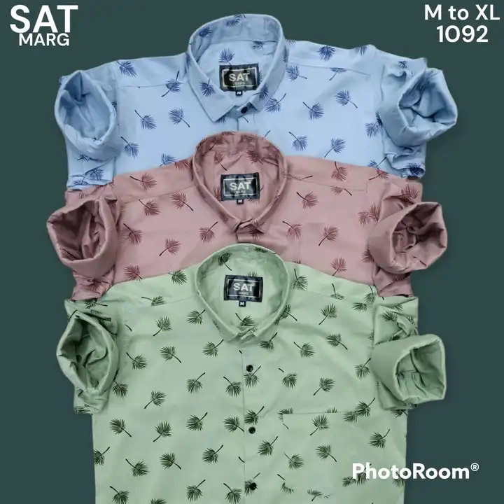 Printed shirt  uploaded by SATMARG (SHIRTS Wholesaler) on 4/9/2023