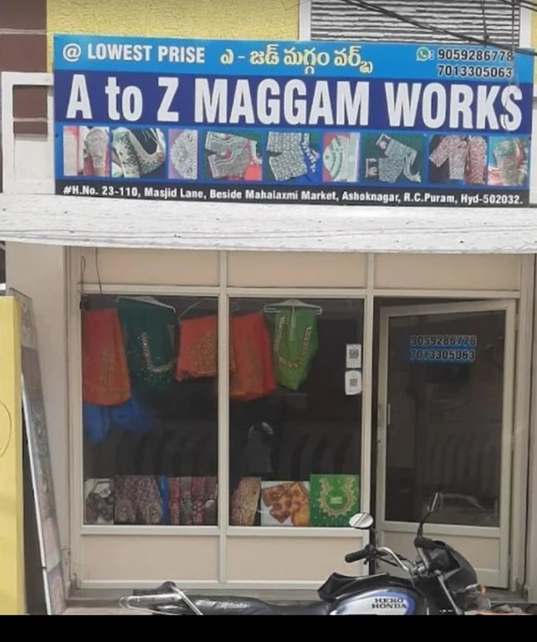 Shop Store Images of A to z maggam work