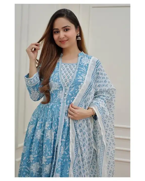 Kurti Pant With Dupatta  uploaded by Ln Textile on 4/9/2023