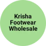 Business logo of Krisha footwear wholesalers
