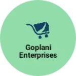 Business logo of Goplani enterprises