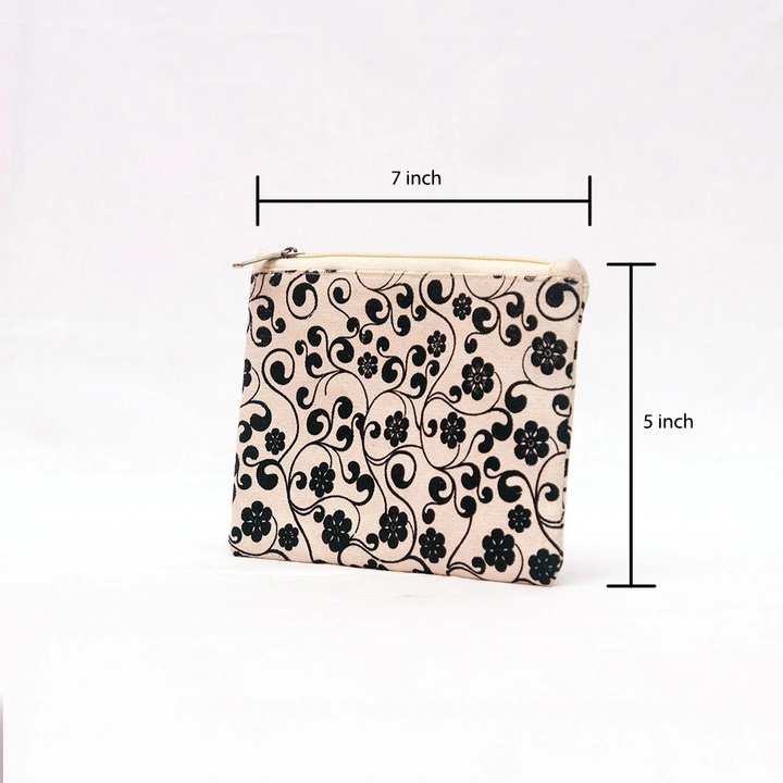 Printed Cotton canvas Pouch bag uploaded by business on 4/9/2023