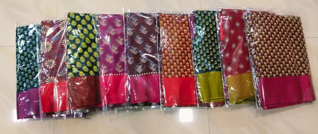 Khadi cotton with ajtak print uploaded by Shree's collection on 4/9/2023