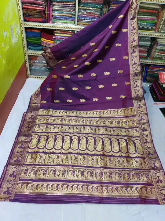 Handwoven balichuri sharee with bp uploaded by business on 4/9/2023