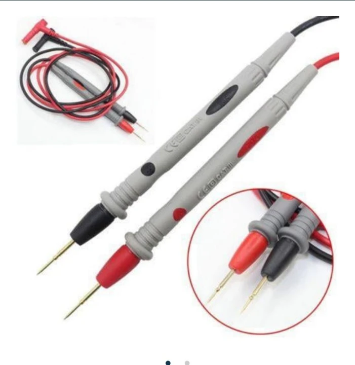 Multimeter Cord Probe Set Cable Pair for Universal Digital Multi Meter Detector Lead Wire Probes uploaded by COMPLETE SOLUTIONS on 5/29/2024