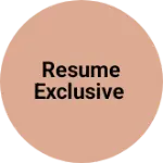 Business logo of Resume Exclusive
