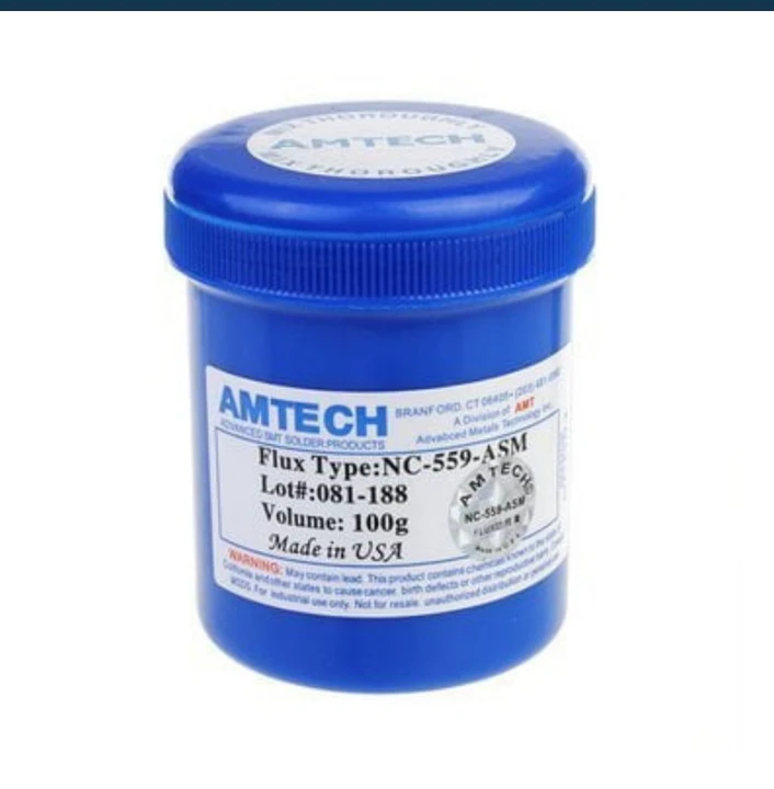 NC-559-ASM Solder Flux Solder Paste 100gm uploaded by COMPLETE SOLUTIONS on 5/31/2024