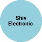 Business logo of Shiv electronic