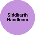Business logo of Siddharth handloom