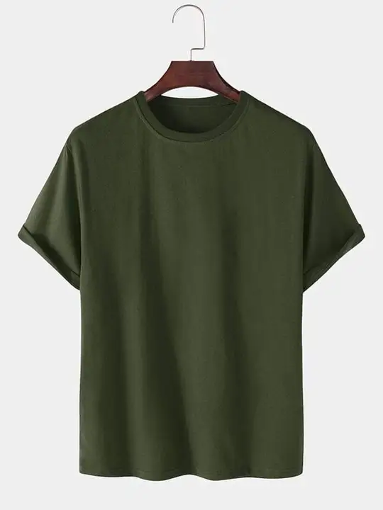 Olive green pc sinker tshirt 180 gsm uploaded by Tip Top Printing and Clothing on 4/9/2023