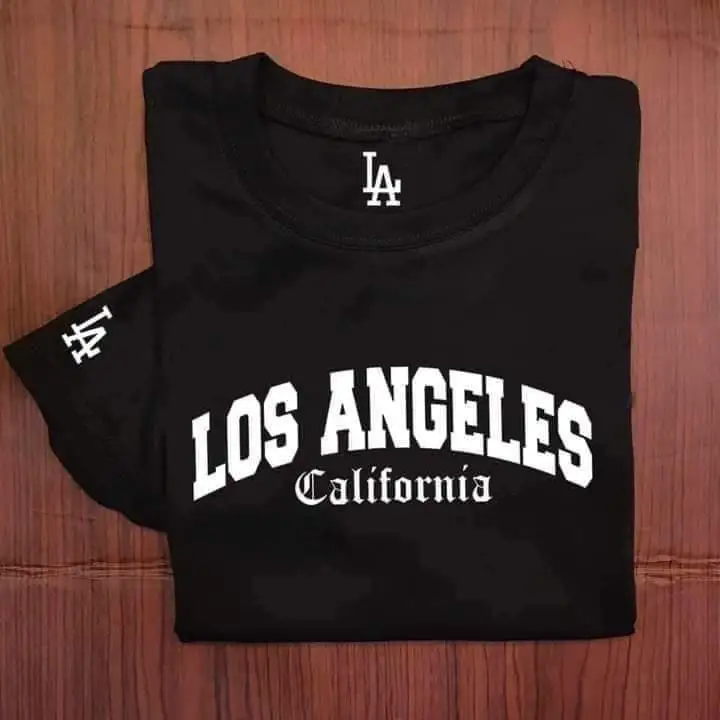 LA printed T-shirt Cotton  uploaded by Tip Top Printing and Clothing on 4/9/2023