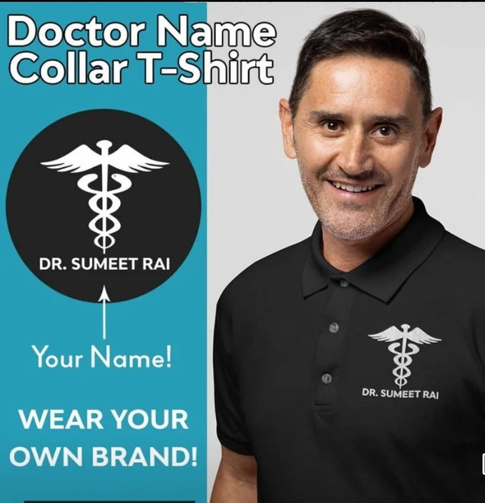 Doctor Names Customised Tshirts  uploaded by Tip Top Printing and Clothing on 4/9/2023
