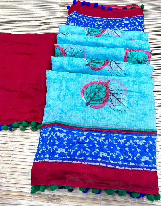 Mul mul cotton saree  uploaded by SAURYA LIFE STYLE on 4/9/2023