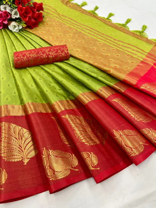 Cotton silk sarees  uploaded by SAURYA LIFE STYLE on 4/9/2023