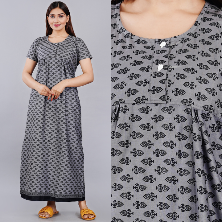 Cotton Nighty Night Gown For Women uploaded by Vetali Export on 4/9/2023