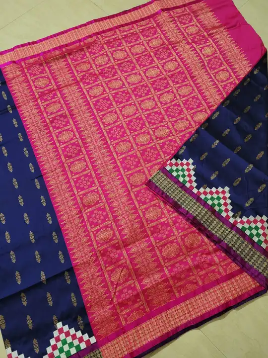 Sambalpuri pasapali design saree uploaded by business on 4/9/2023