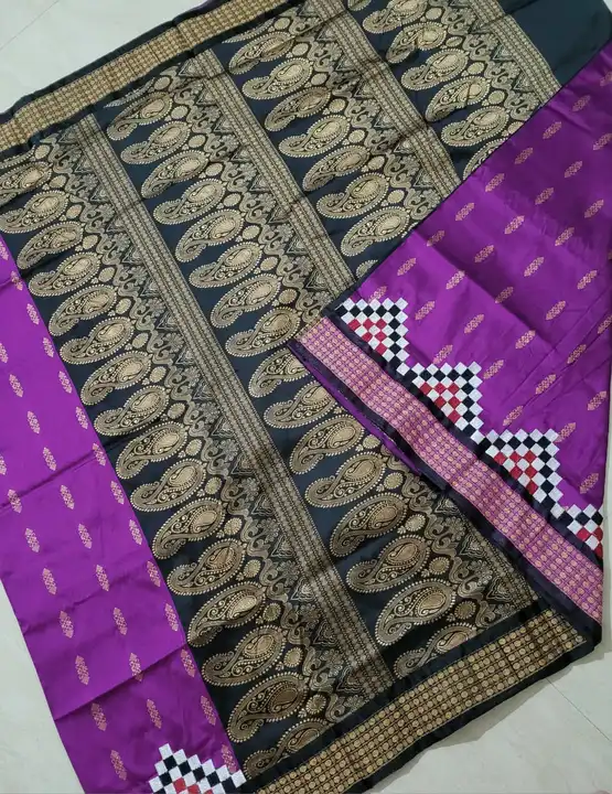 Sambalpuri pasapali design saree uploaded by Fashion factory on 4/9/2023