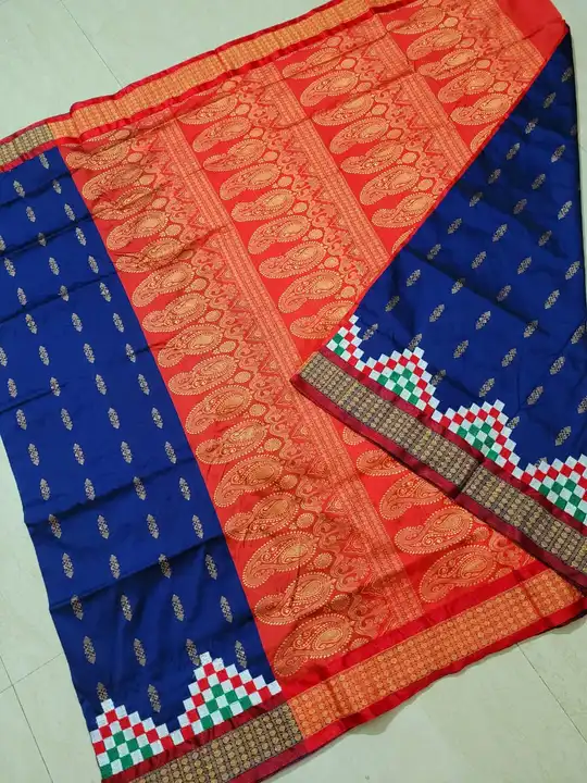 Sambalpuri pasapali saree uploaded by Fashion factory on 4/9/2023