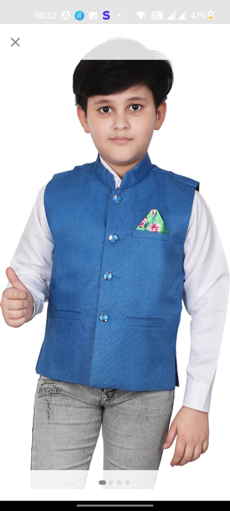 kids waistcoat  uploaded by SUMA RETAIL on 4/9/2023