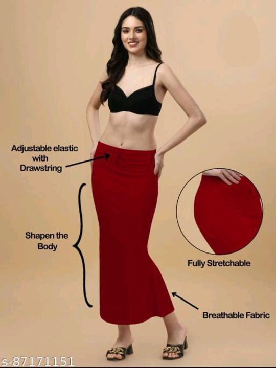 Saree shapewear paticoat  uploaded by Shrey fashion hub on 4/9/2023