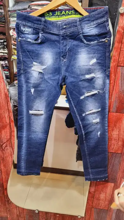Heavy quality jeans uploaded by Mj men were on 4/10/2023