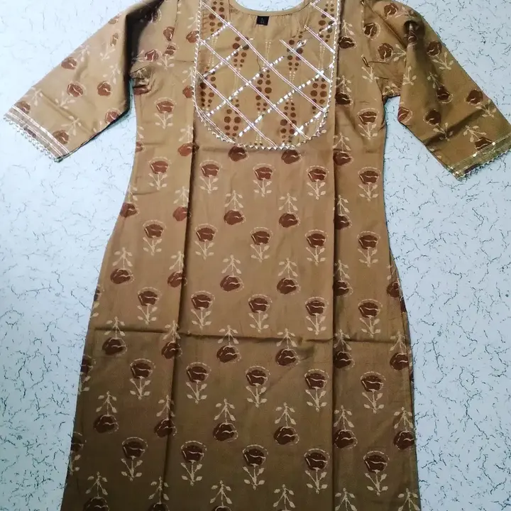 Kurti ring neck uploaded by business on 4/10/2023