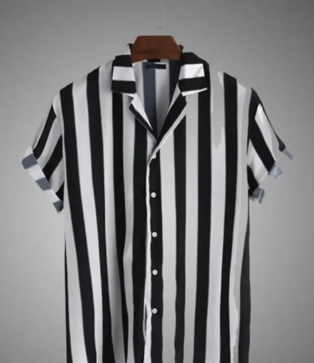 Classic Striped Casual Shirts for Men from animetical store  uploaded by business on 4/10/2023