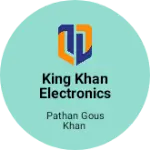 Business logo of King khan electronics