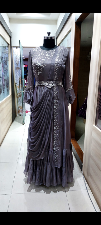  Gowns  peplon  ponchu indo westarn  uploaded by Dulhan Real Fashion on 4/10/2023
