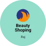 Business logo of Beauty shoping dress