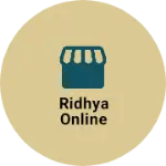 Business logo of Ridhya online