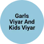 Business logo of garls viyar and kids viyar