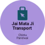 Business logo of Jai Mata ji transport