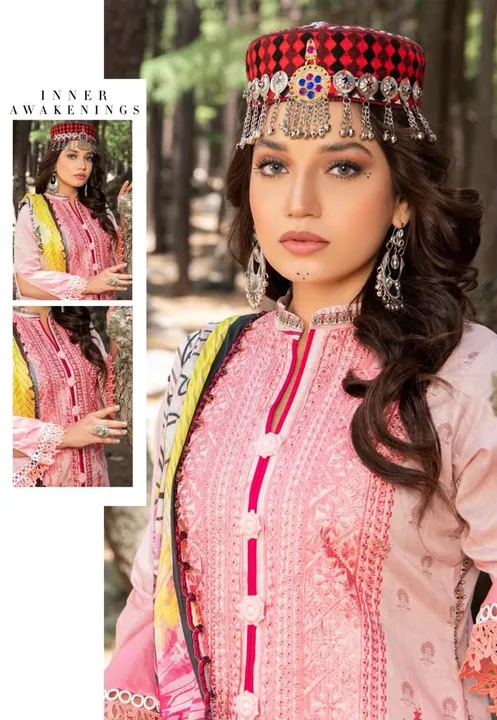LAUNCHING RAZIA BANO SUITS & DRESS MATERIAL uploaded by Swastik creation on 4/10/2023