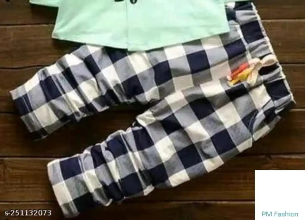 Modern stylish boys top and bottom sets  uploaded by PM Fashion on 4/10/2023