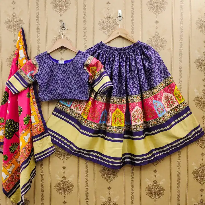 Lehenga choli for girls  uploaded by Taha fashion from surat on 4/10/2023