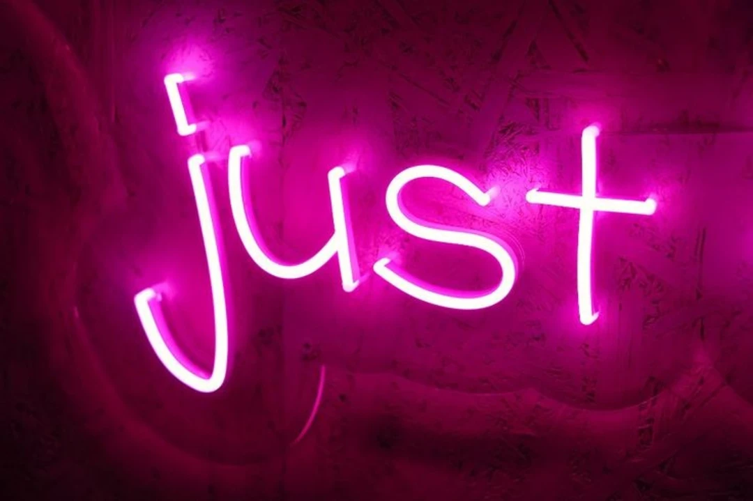 Just neon sign 24*18(inches) uploaded by Signex print media on 4/10/2023