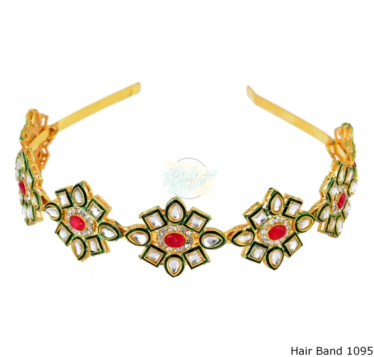 Kundan Hair Band uploaded by business on 4/10/2023